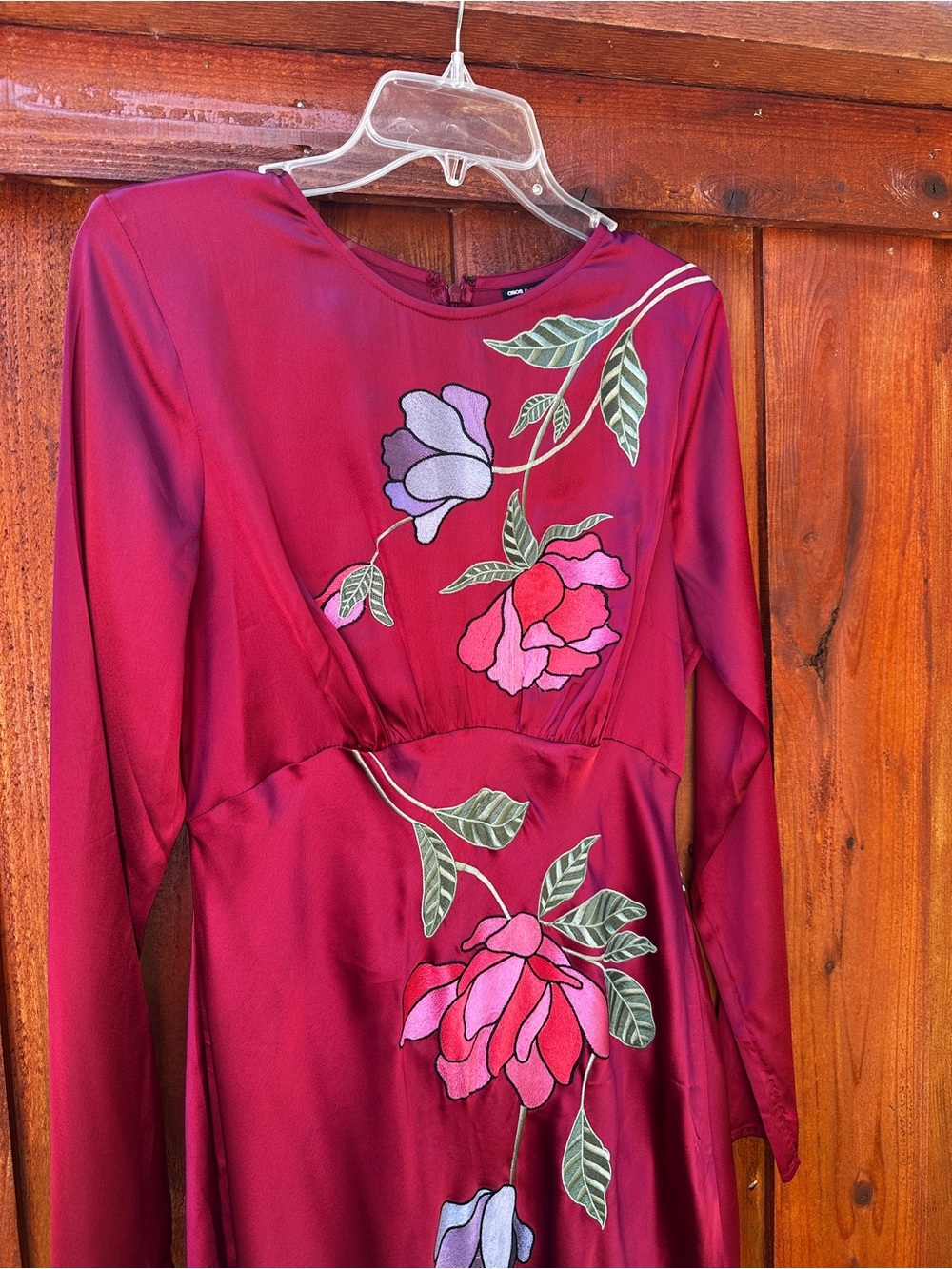 ASOS satin midi dress - Picture 4 of 7